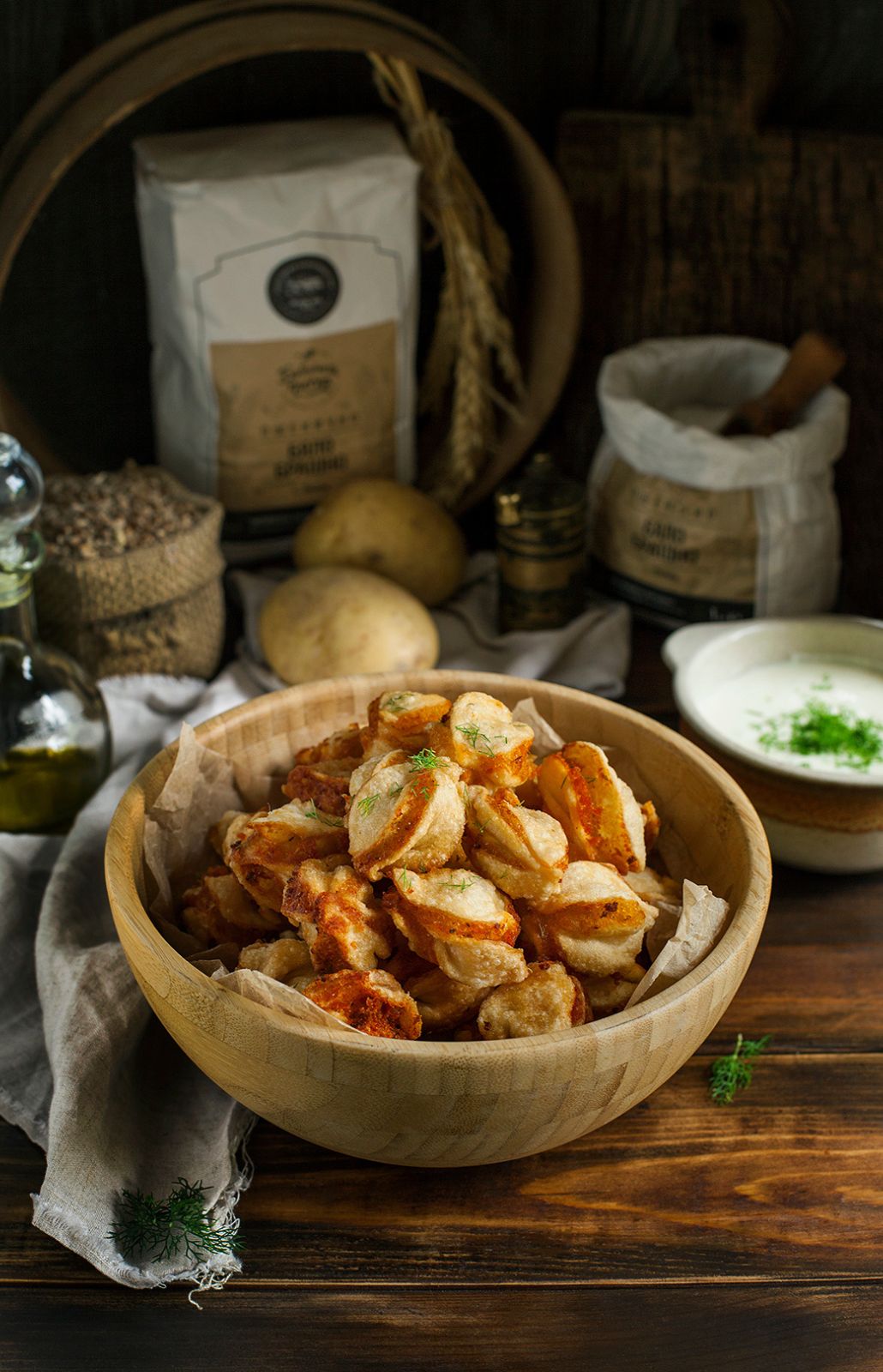 Хрупкави картофени хапки