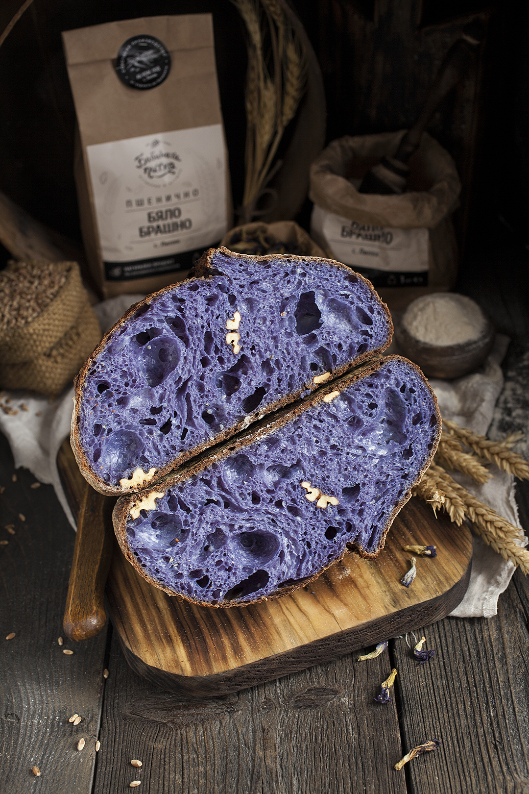 Рецепта за хляб с Тайландски син чай