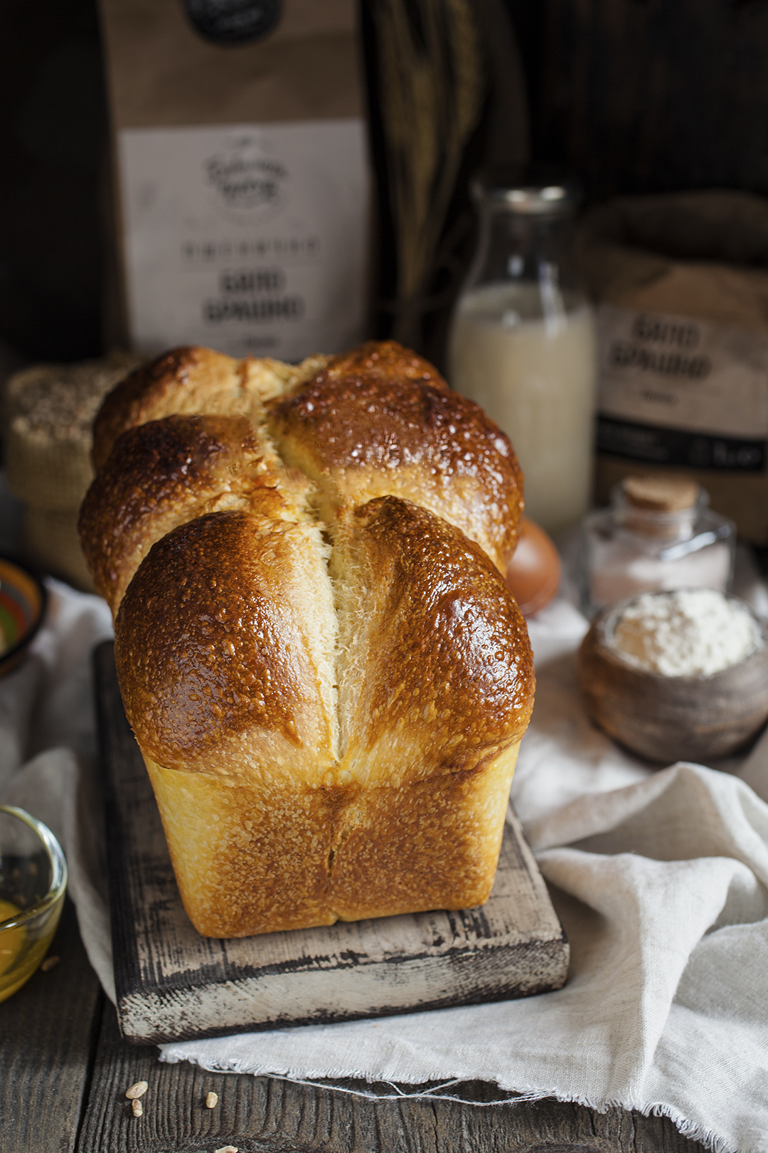 Хляб Бриош с квас