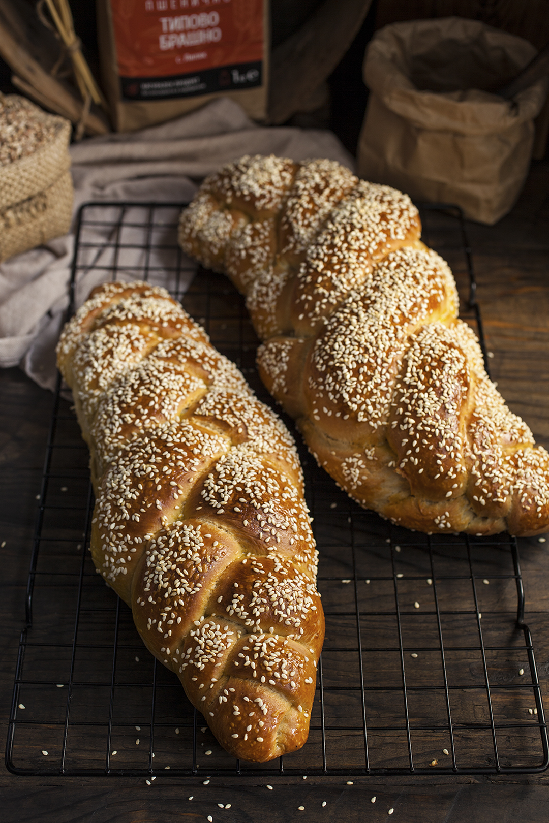 Типова плитка с квас типово брашно