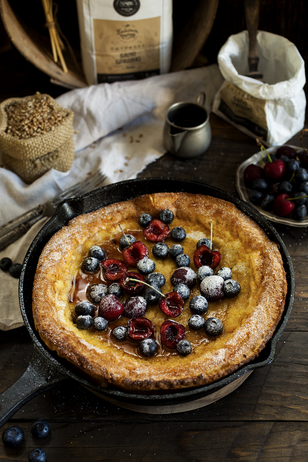 Dutch baby pancake палачинка с бяло брашно