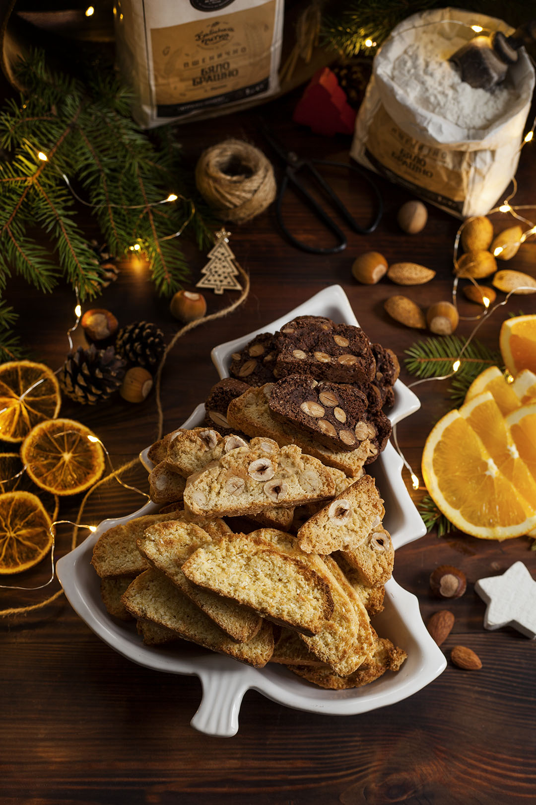 Кантучини - традиционни италиански коледни бисквити