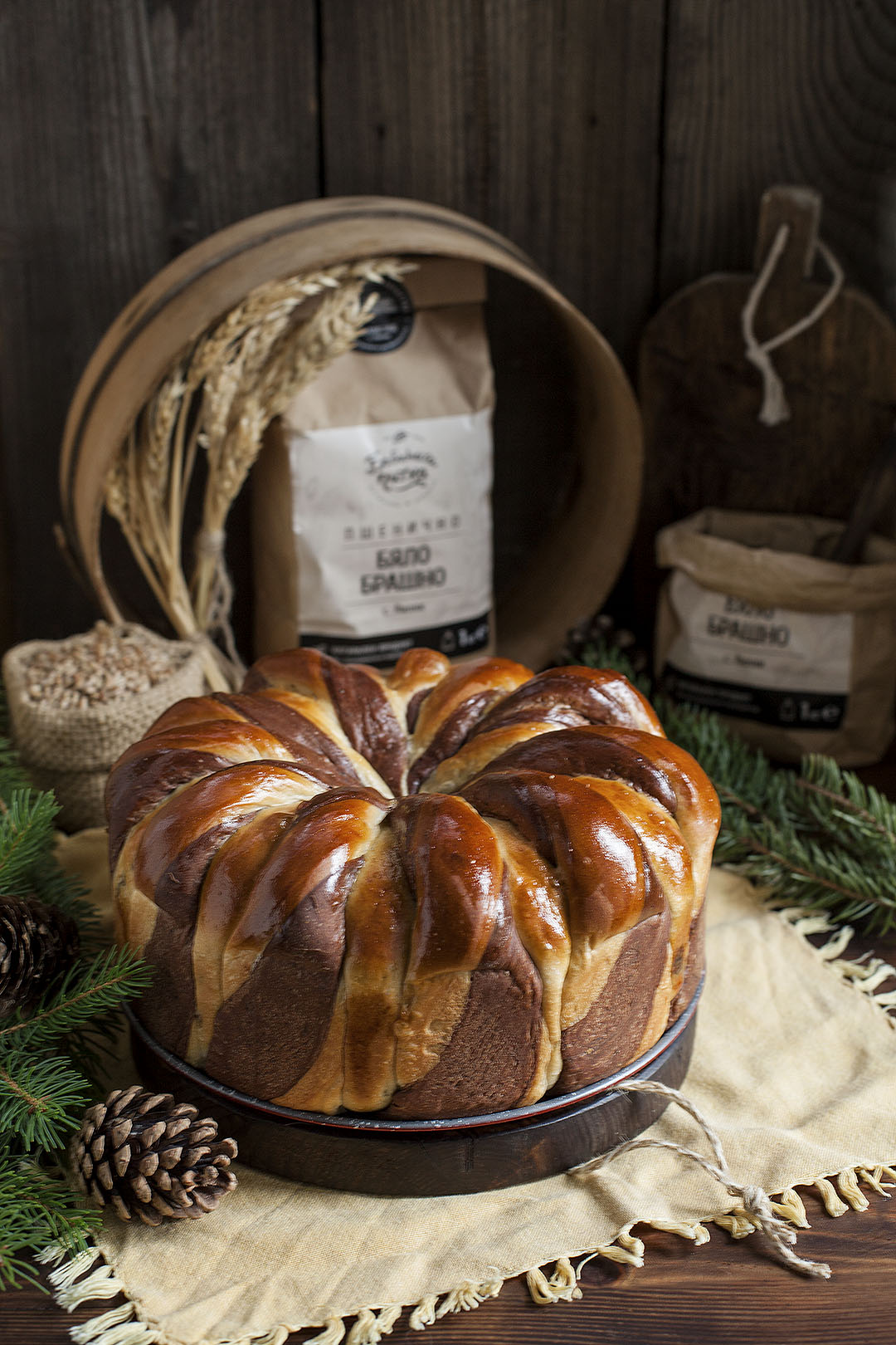 Шоколадово-какаово руло