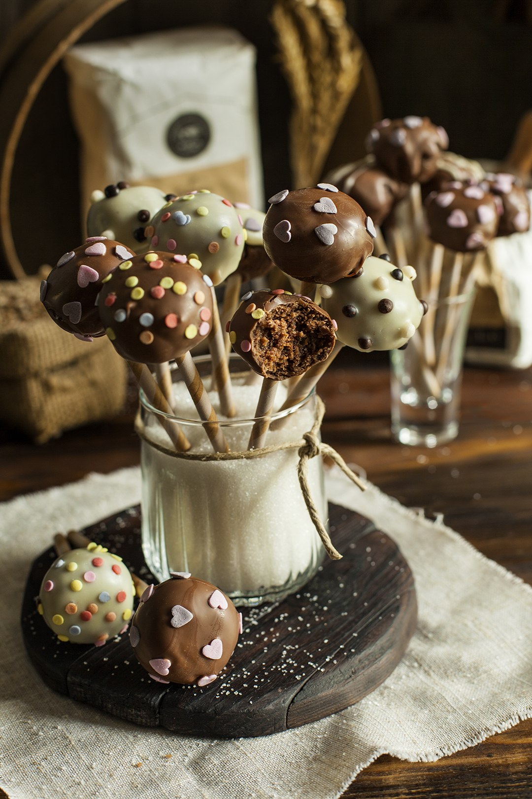 Кейк попс с шоколад (Choco cake pops)