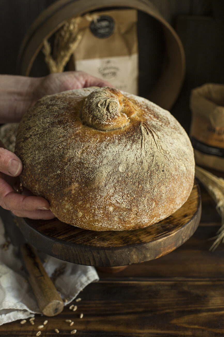 Pan de Gallego или Галисийски хляб с квас