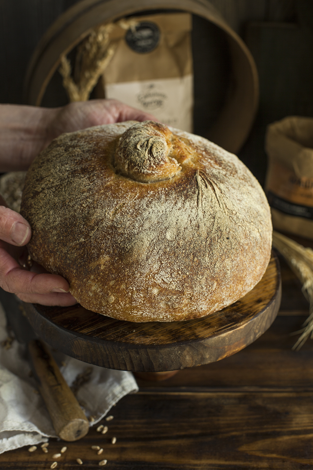 Pan de Gallego или Галисийски хляб с квас